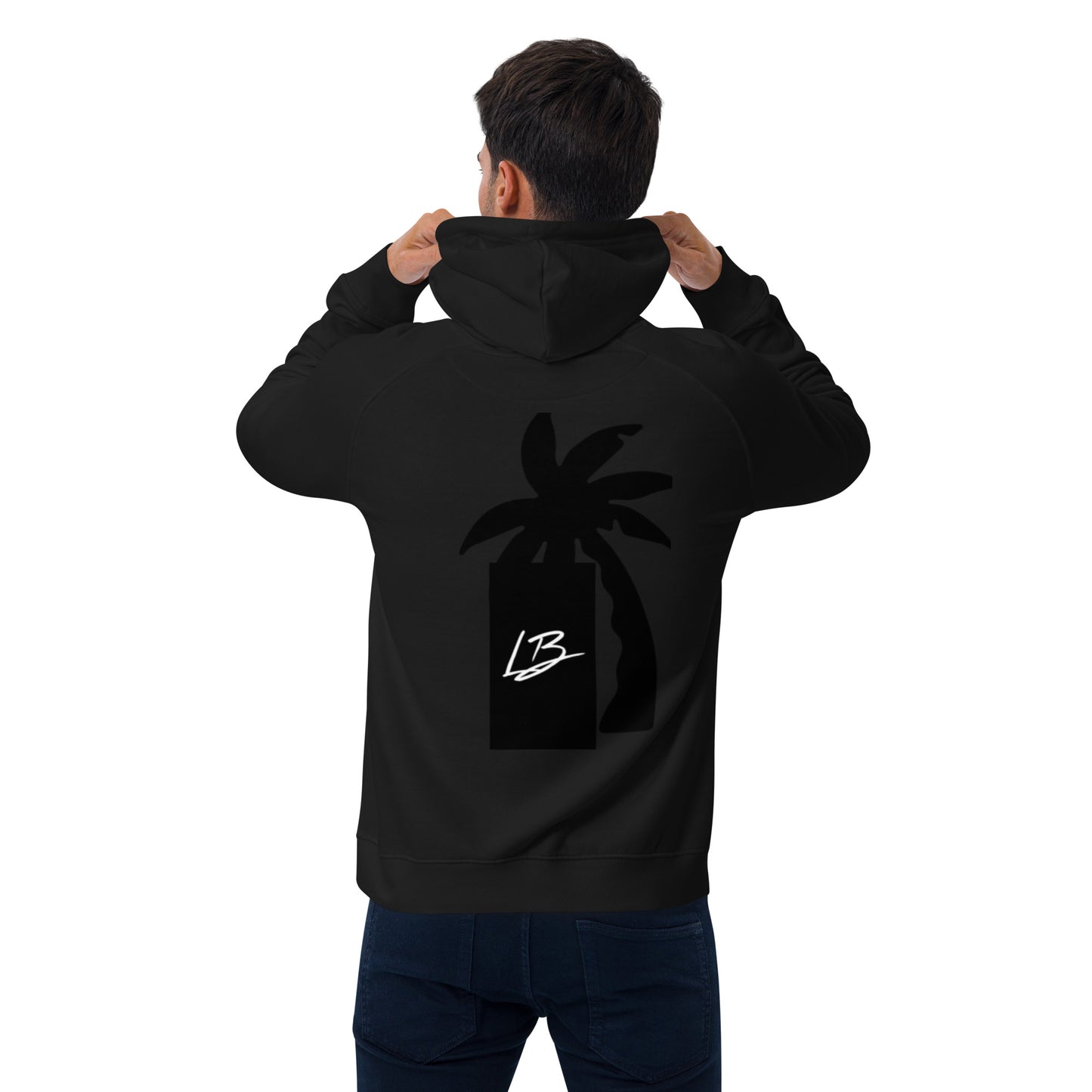 Unisex eco raglan hoodie