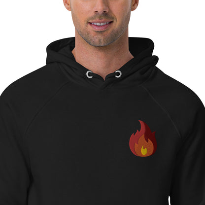 Unisex eco raglan hoodie