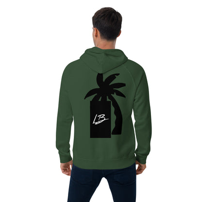 Unisex eco raglan hoodie