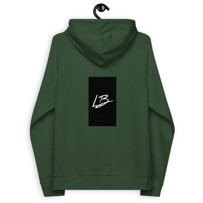 Unisex eco raglan hoodie