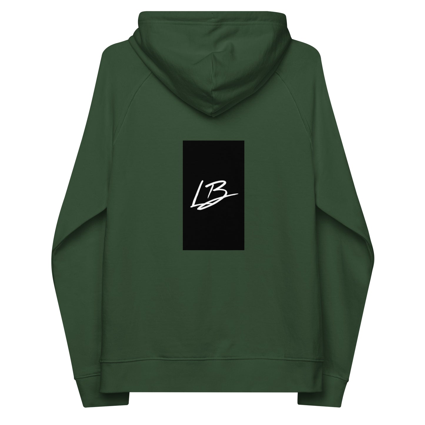 Unisex eco raglan hoodie