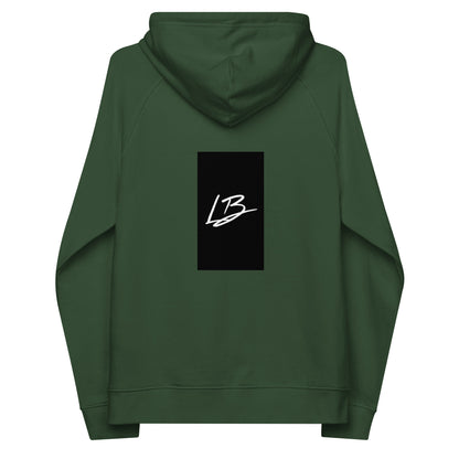 Unisex eco raglan hoodie