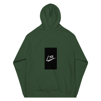 Unisex eco raglan hoodie