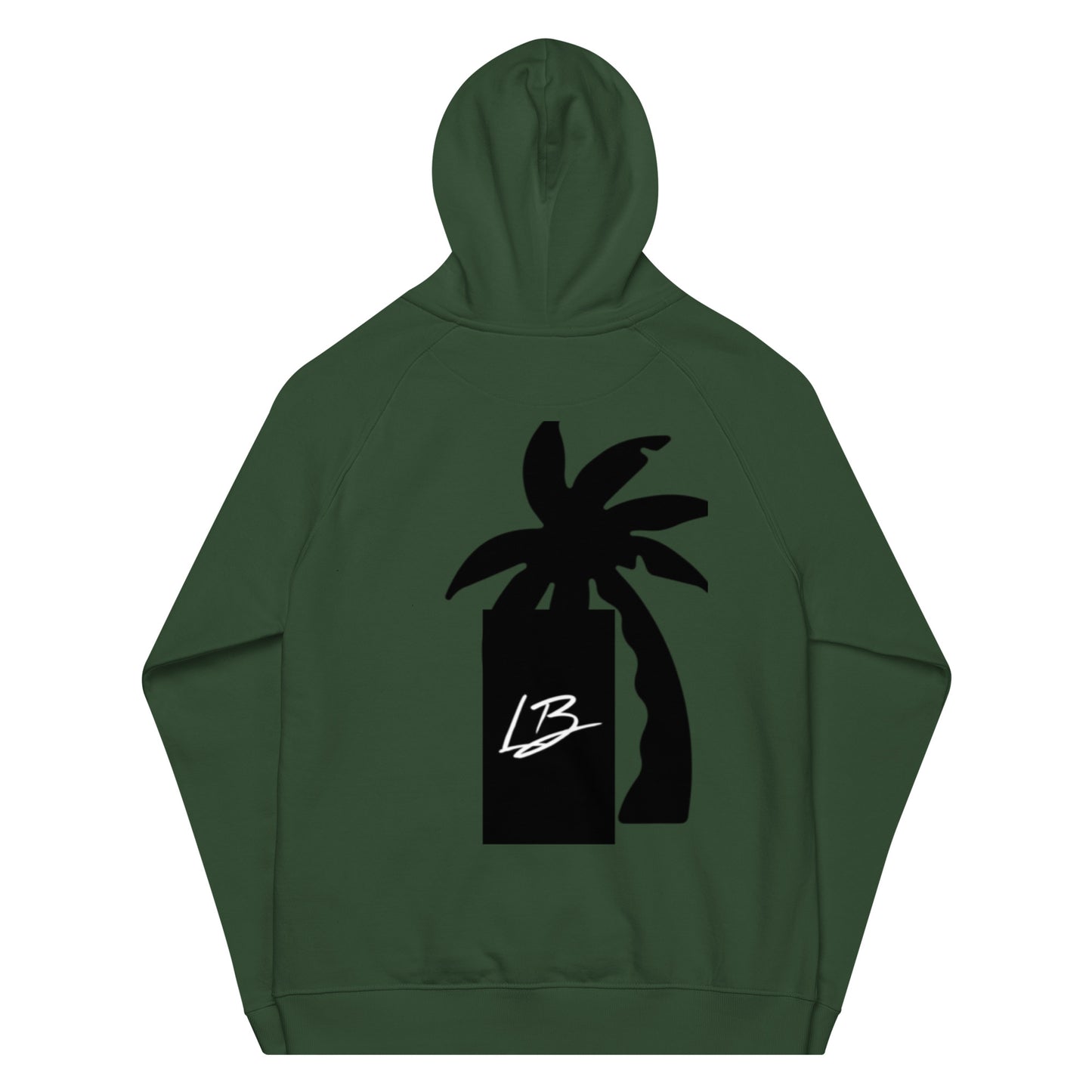 Unisex eco raglan hoodie