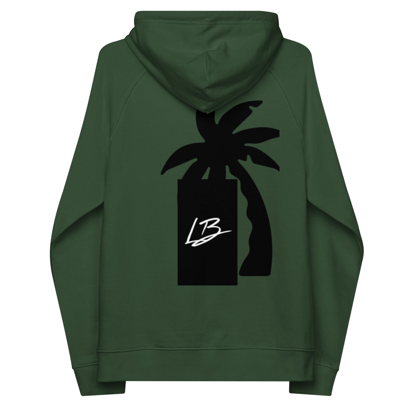 Unisex eco raglan hoodie