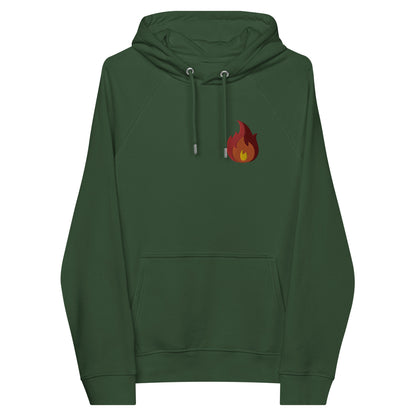 Unisex eco raglan hoodie