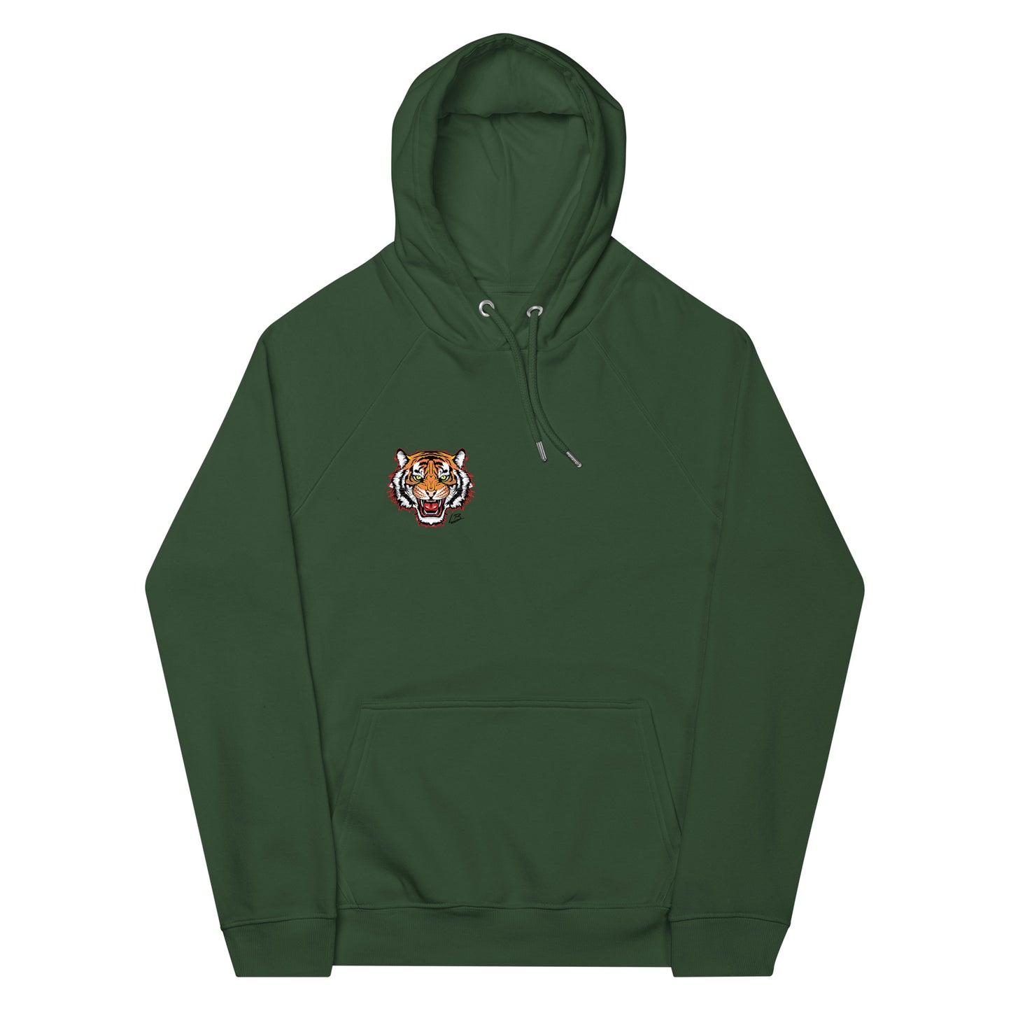 Unisex eco raglan hoodie