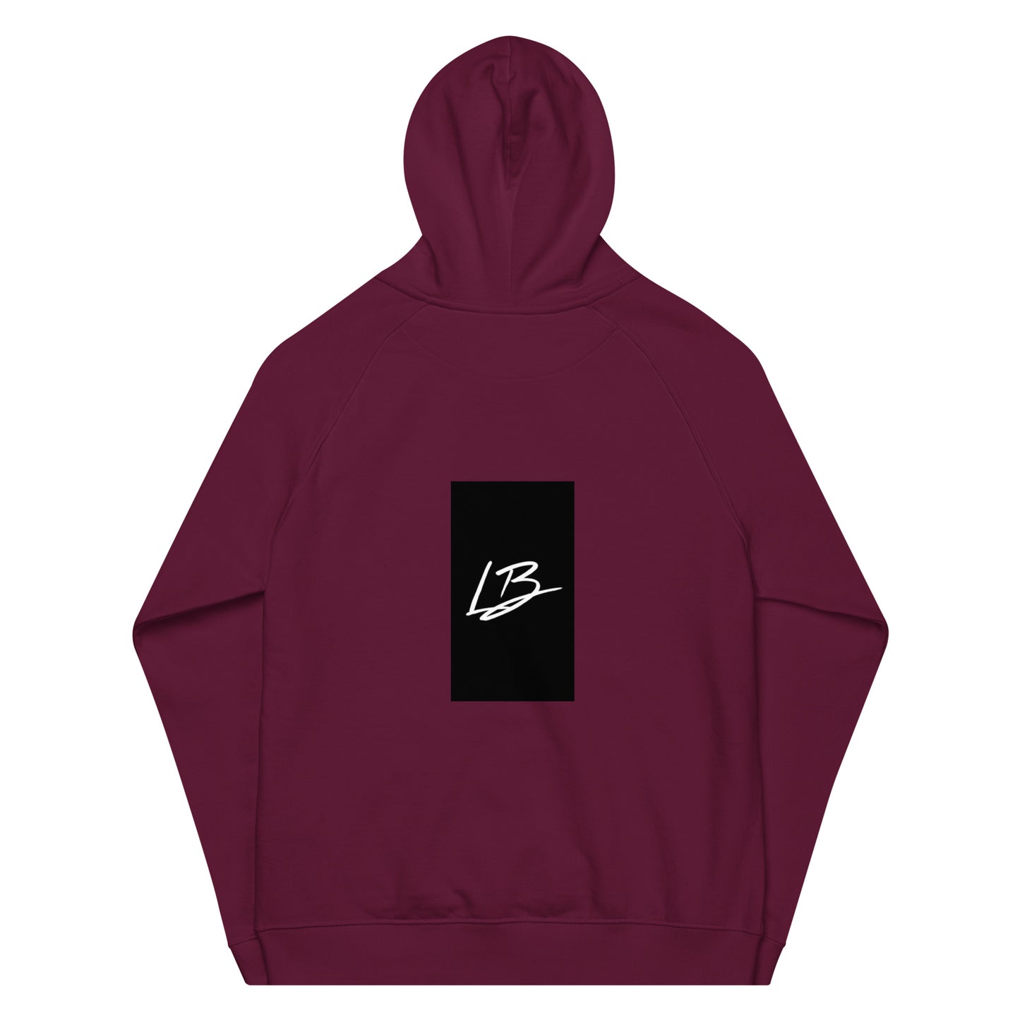 Unisex eco raglan hoodie