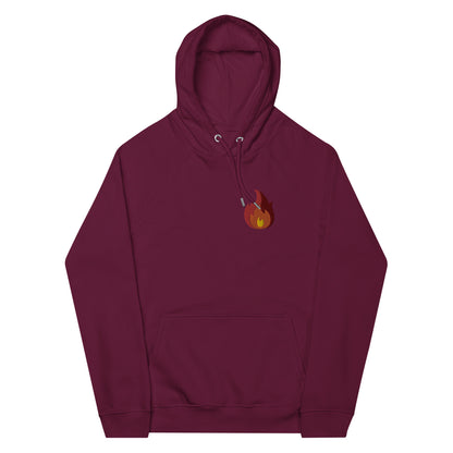 Unisex eco raglan hoodie