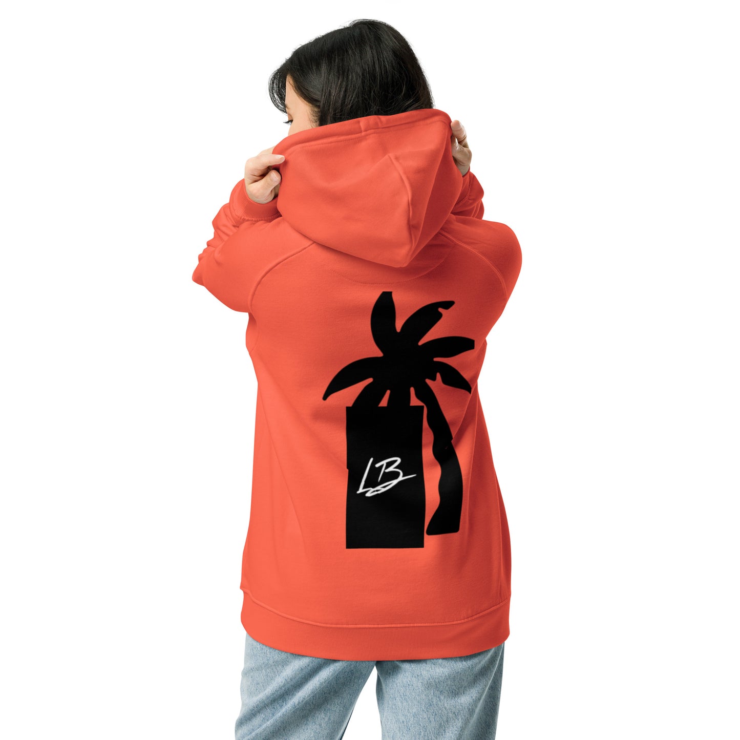 Unisex eco raglan hoodie