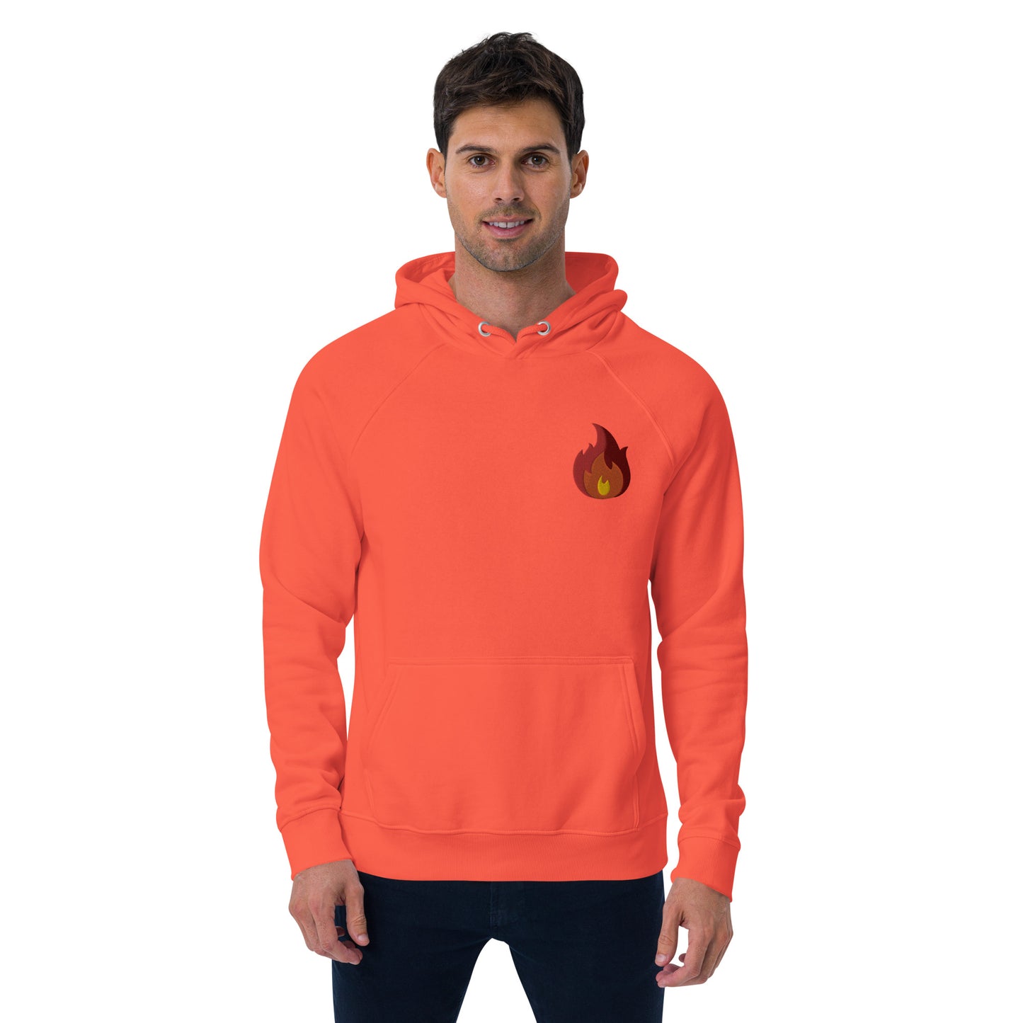 Unisex eco raglan hoodie