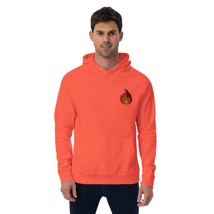 Unisex eco raglan hoodie