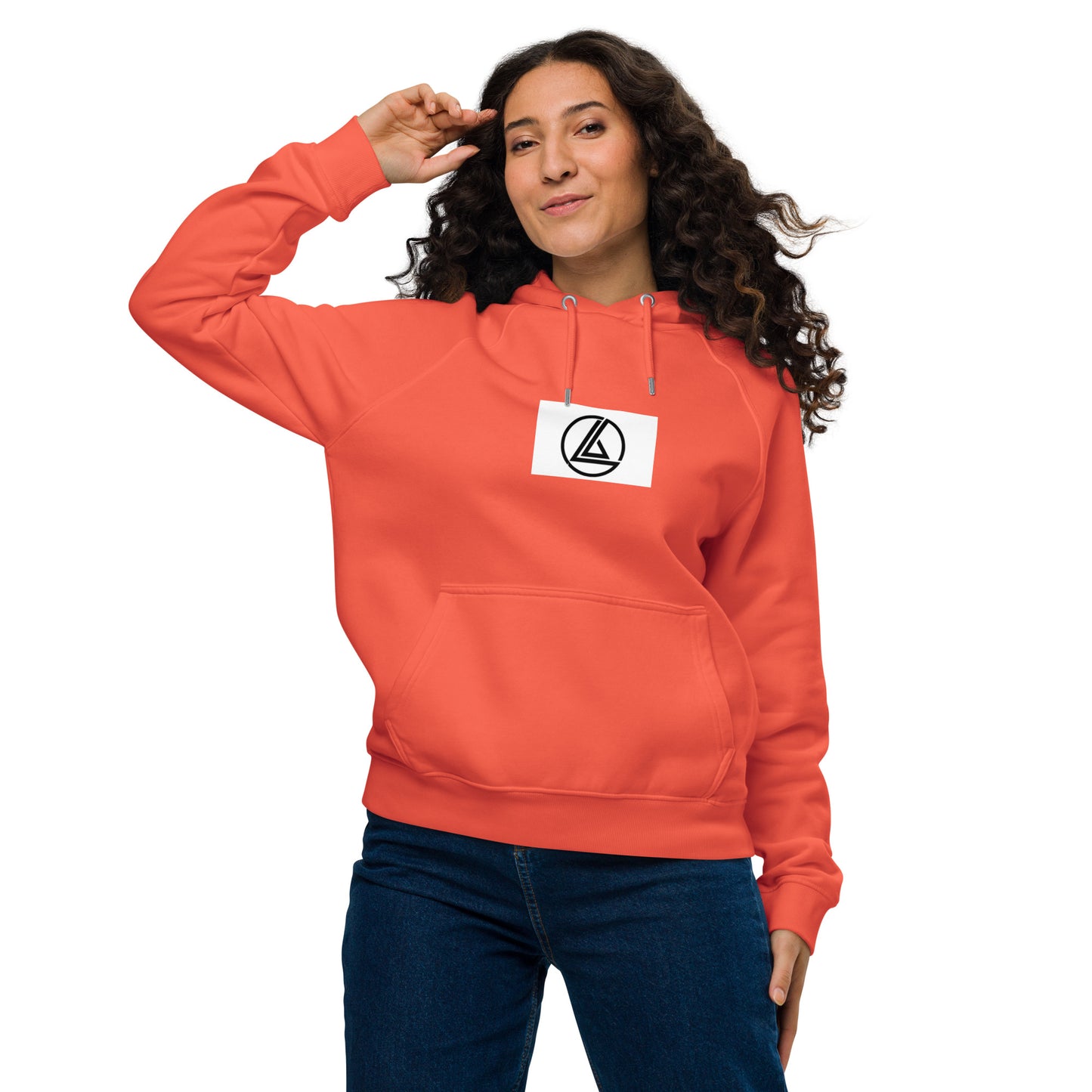 Unisex eco raglan hoodie