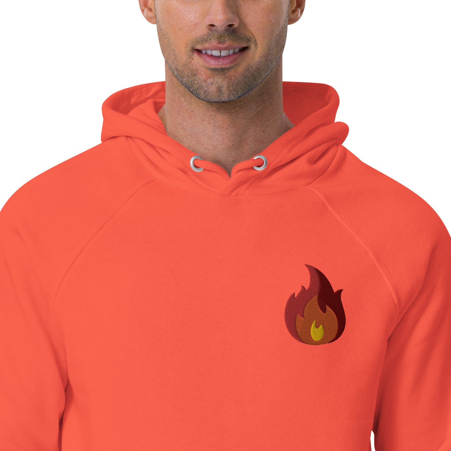 Unisex eco raglan hoodie