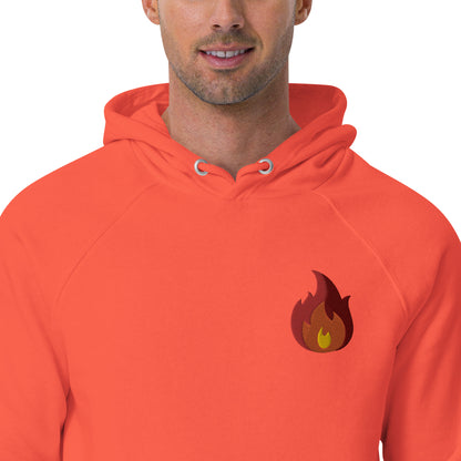 Unisex eco raglan hoodie