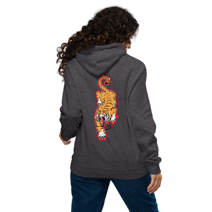 Unisex eco raglan hoodie
