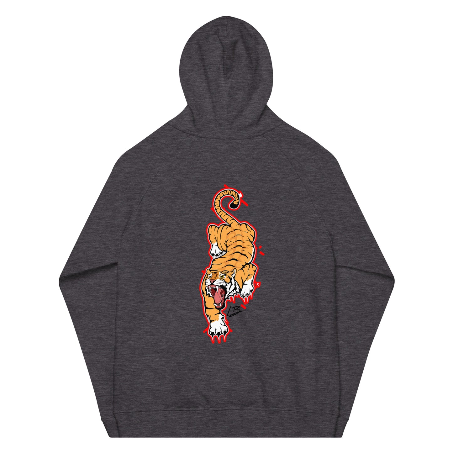 Unisex eco raglan hoodie