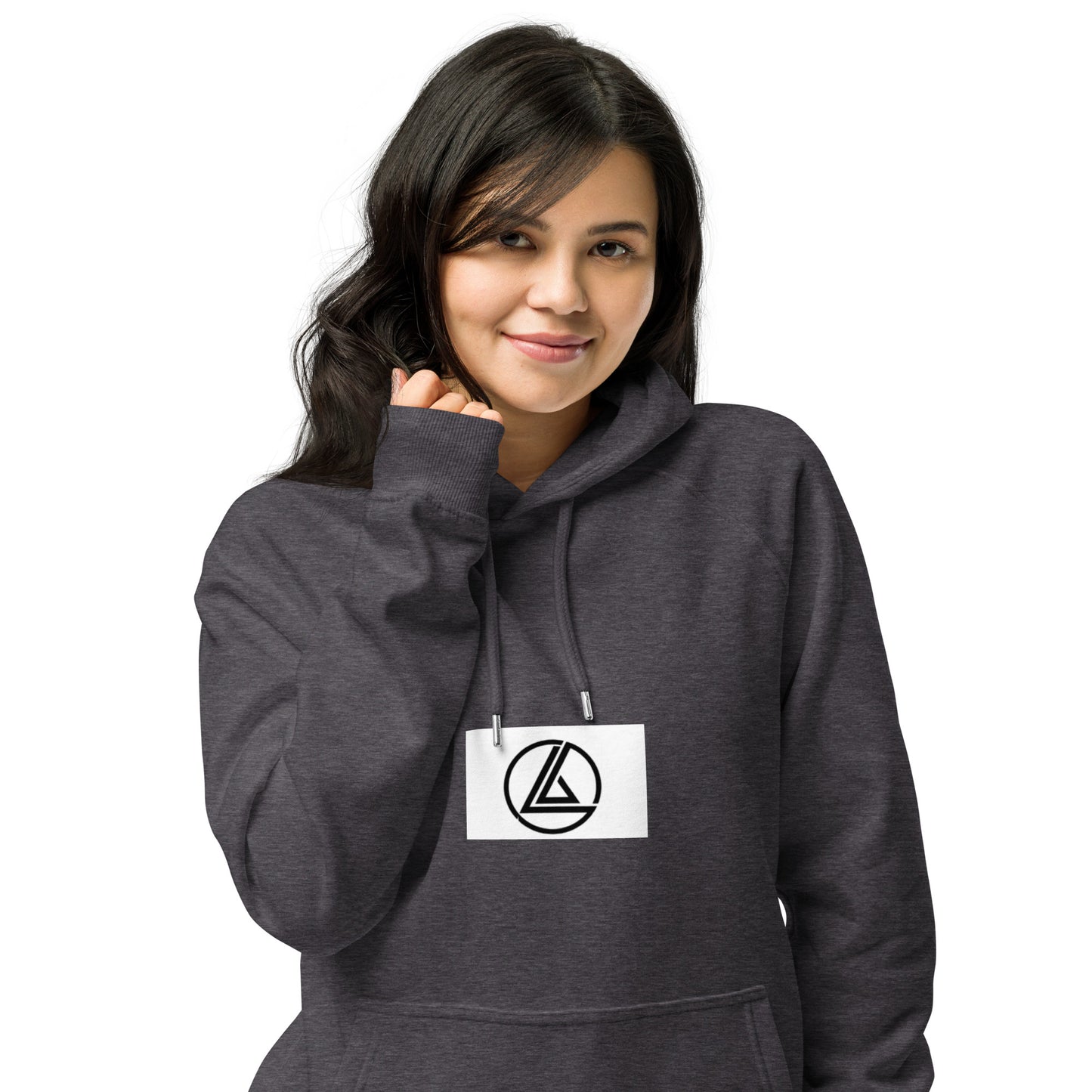 Unisex eco raglan hoodie