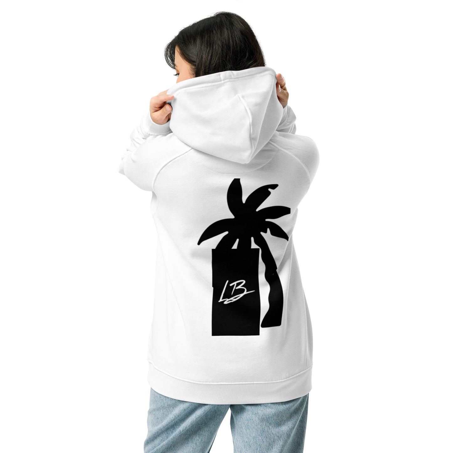 Unisex eco raglan hoodie