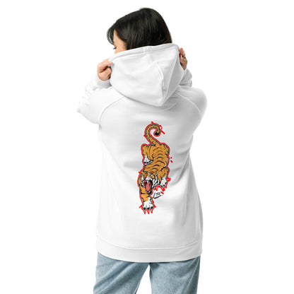 Unisex eco raglan hoodie