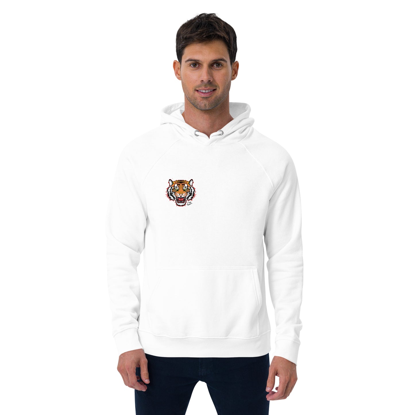 Unisex eco raglan hoodie