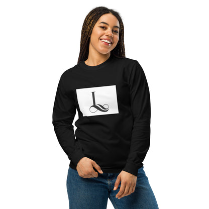 Garment-dyed heavyweight long-sleeve shirt
