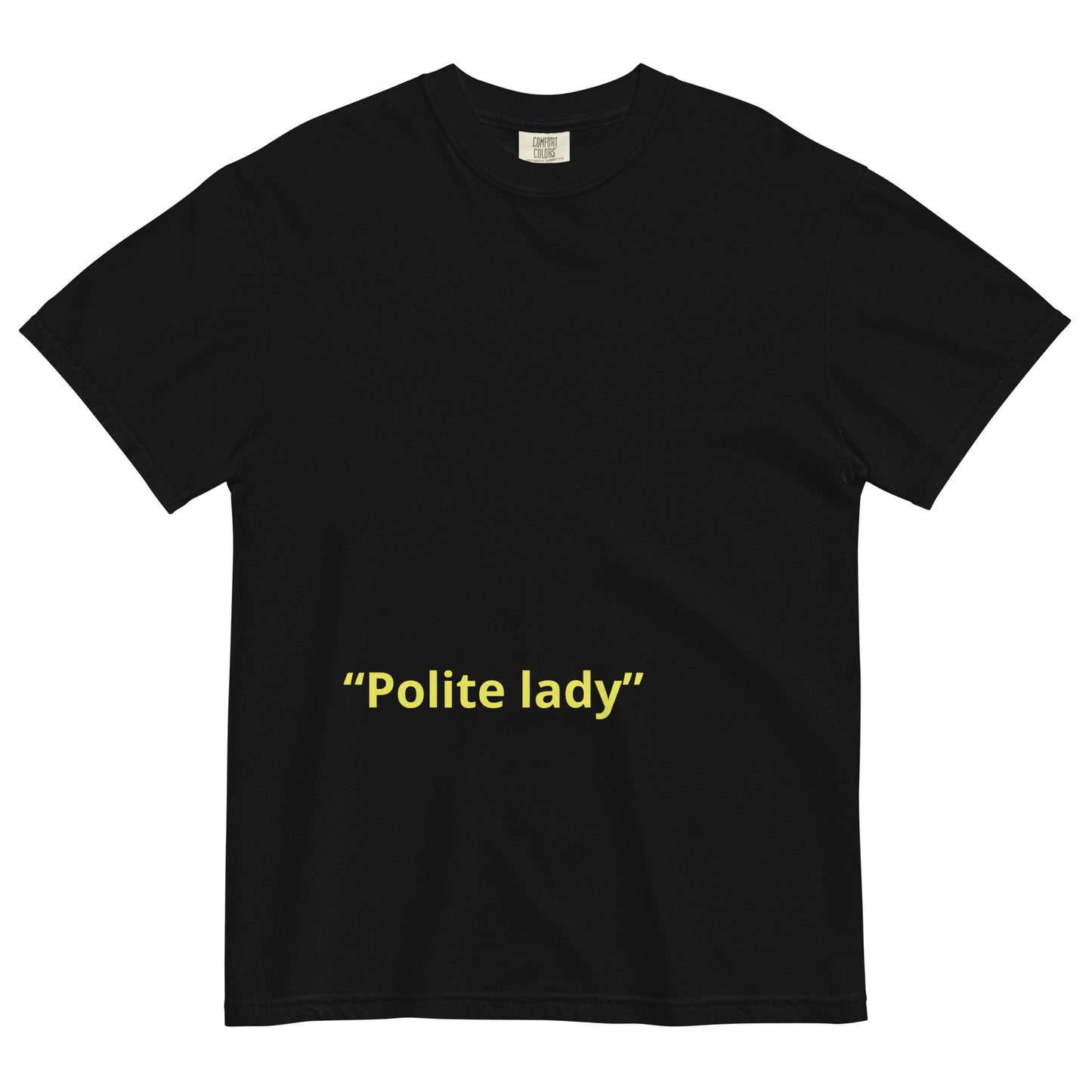 Unisex garment-dyed heavyweight t-shirt