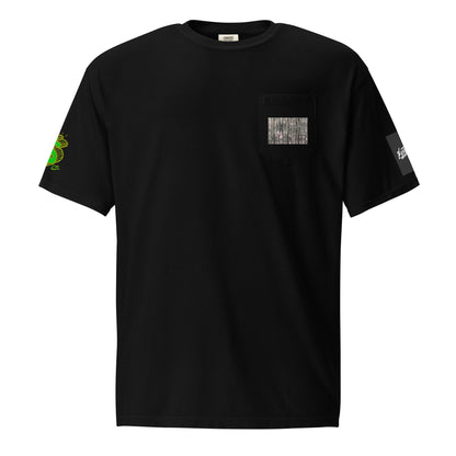 Unisex garment-dyed pocket t-shirt