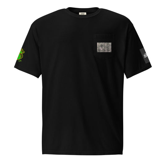 Unisex garment-dyed pocket t-shirt