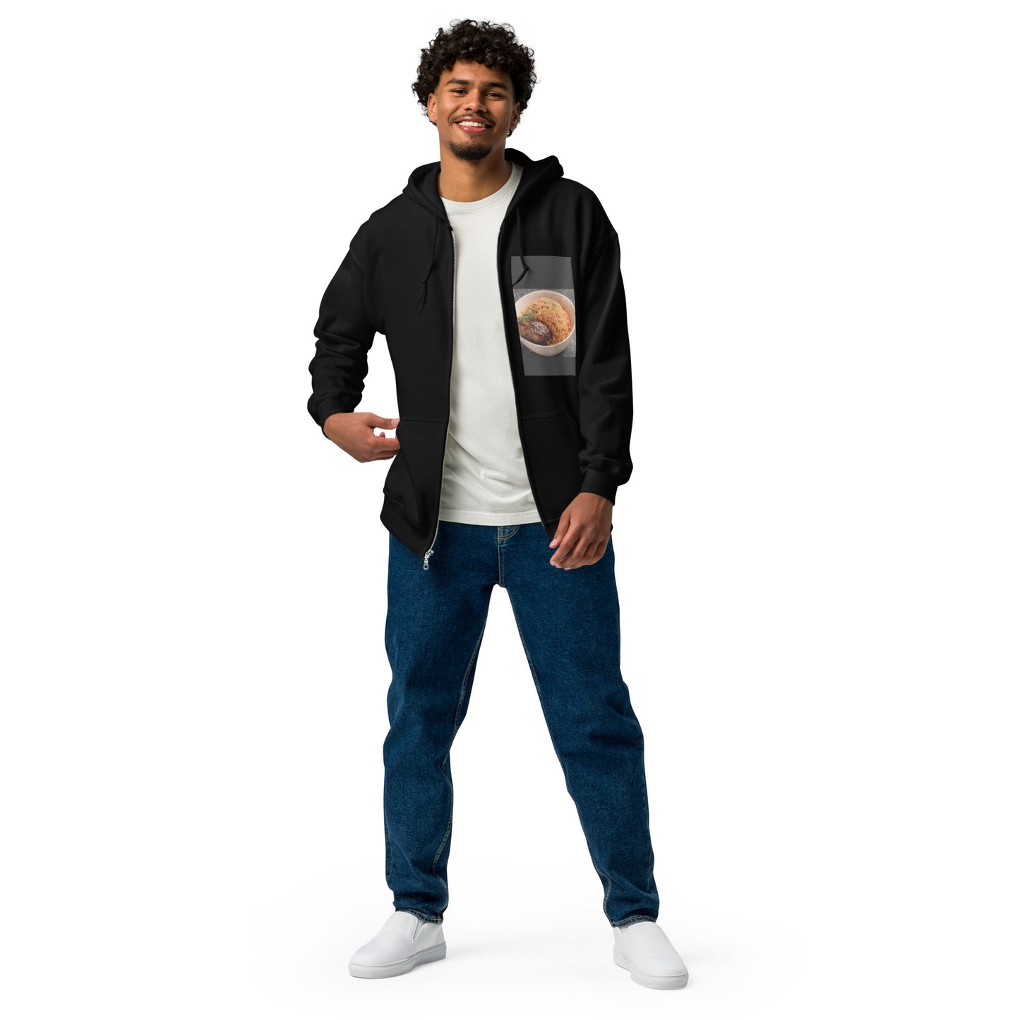 Unisex heavy blend zip hoodie