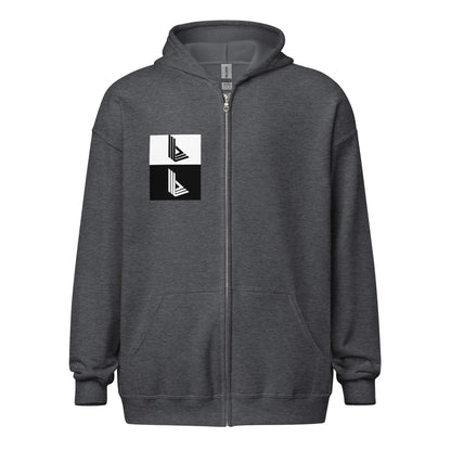 Unisex heavy blend zip hoodie