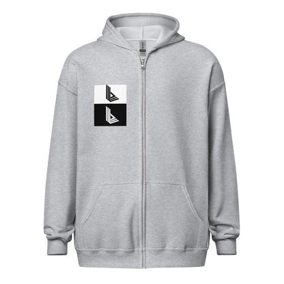 Unisex heavy blend zip hoodie