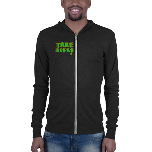 Unisex zip hoodie