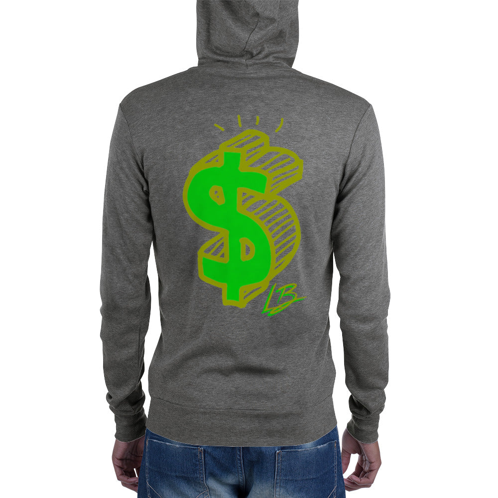 Unisex zip hoodie