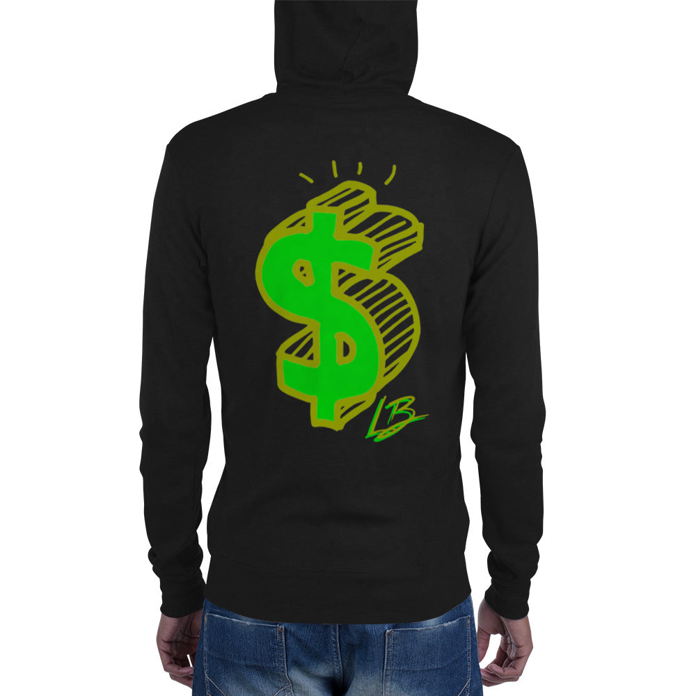 Unisex zip hoodie