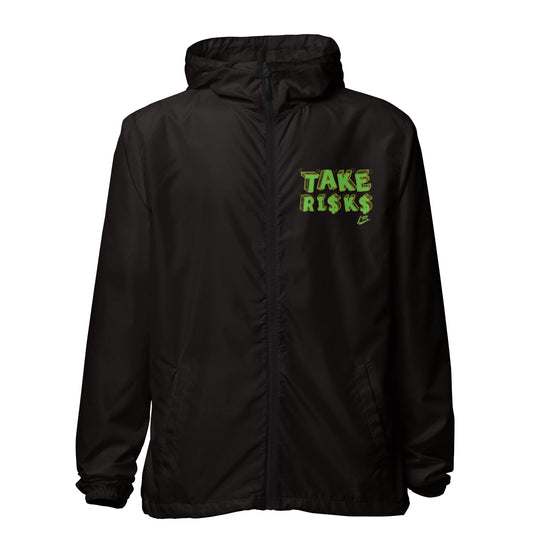 Unisex lightweight zip up windbreaker
