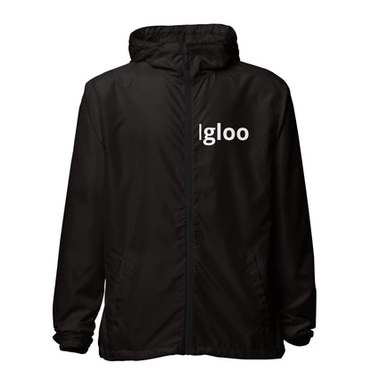 Unisex lightweight zip up windbreaker