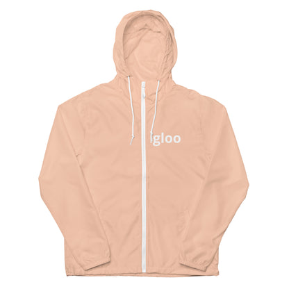 Unisex lightweight zip up windbreaker