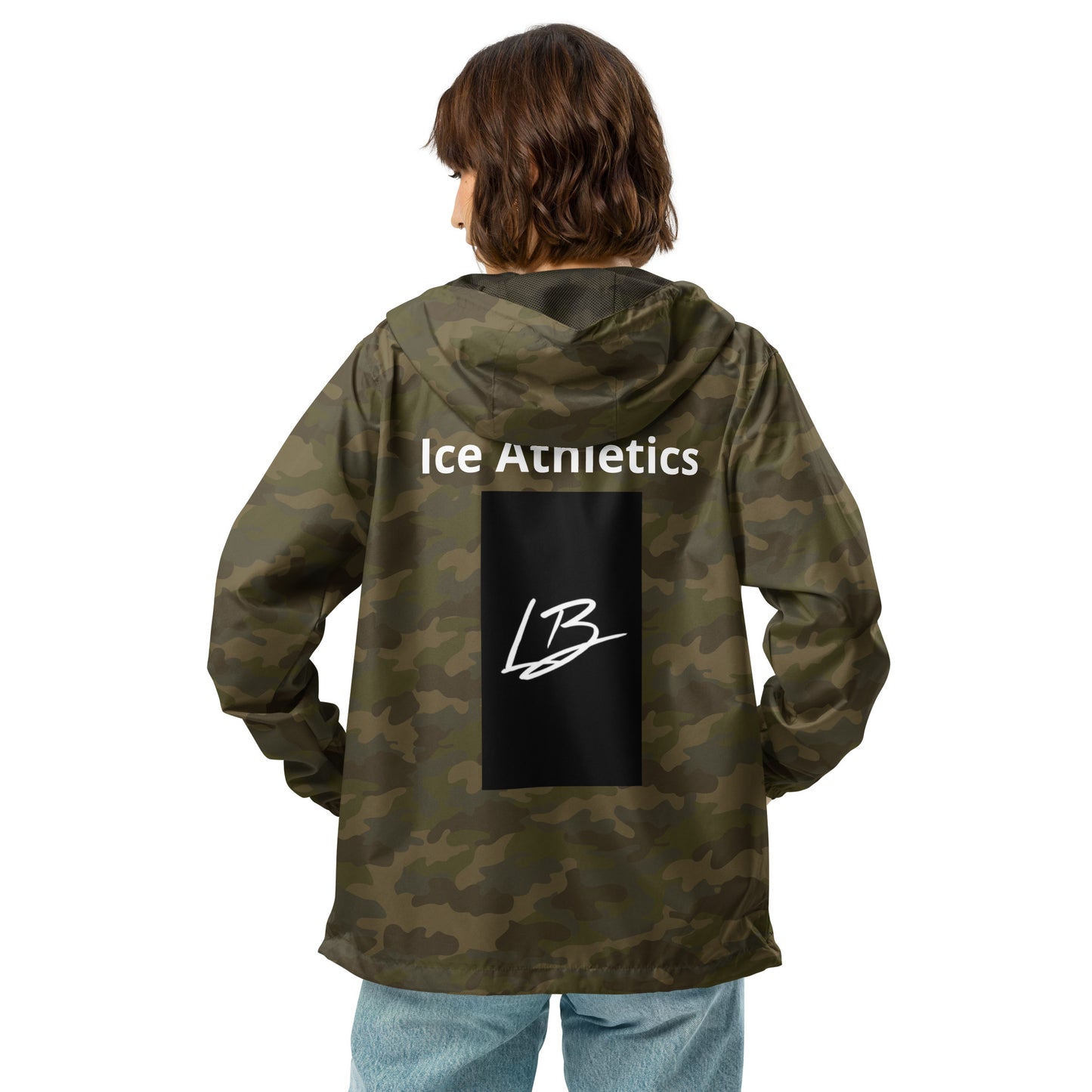 Unisex lightweight zip up windbreaker