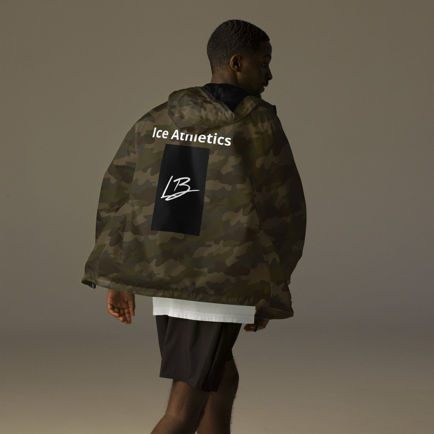 Unisex lightweight zip up windbreaker