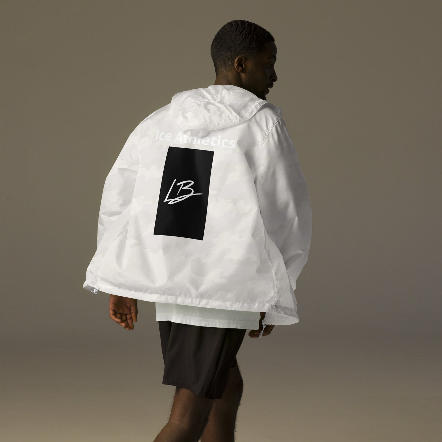 Unisex lightweight zip up windbreaker