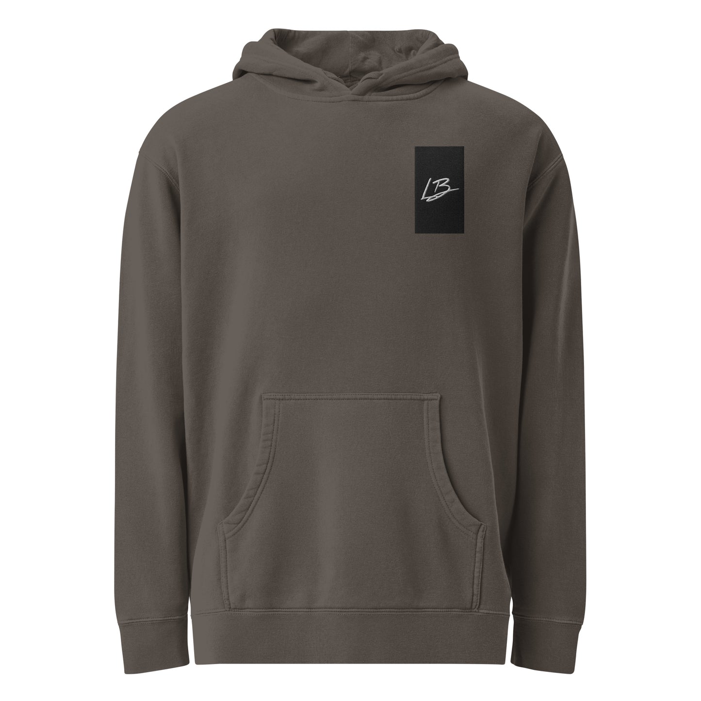 Unisex pigment-dyed hoodie