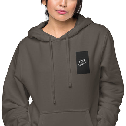 Unisex pigment-dyed hoodie