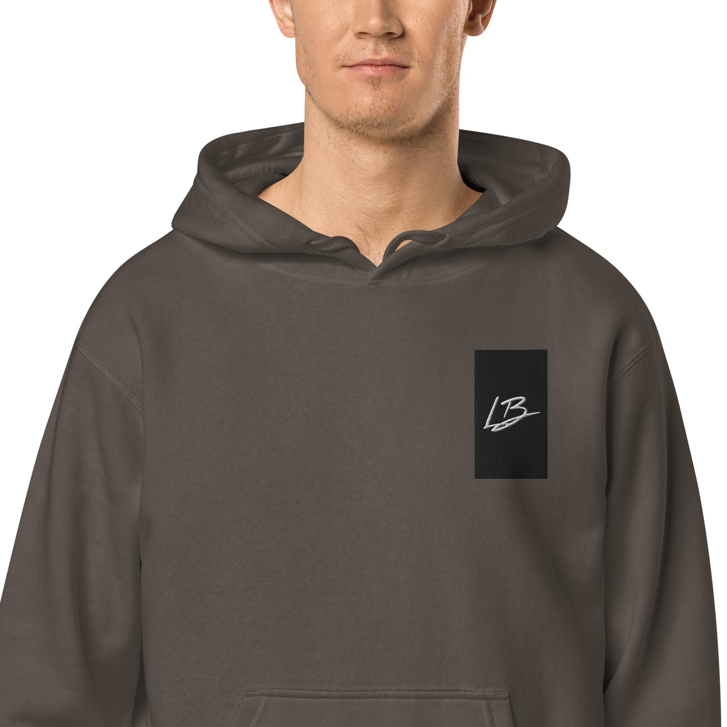 Unisex pigment-dyed hoodie