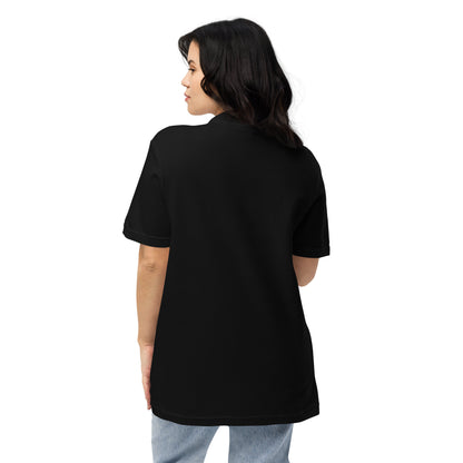 Blue devil heartUnisex pique polo shirt