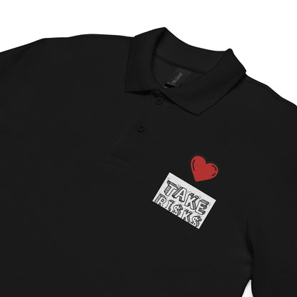 Unisex pique polo shirt