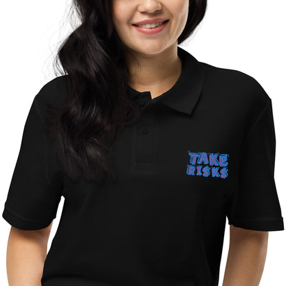 Unisex pique polo shirt