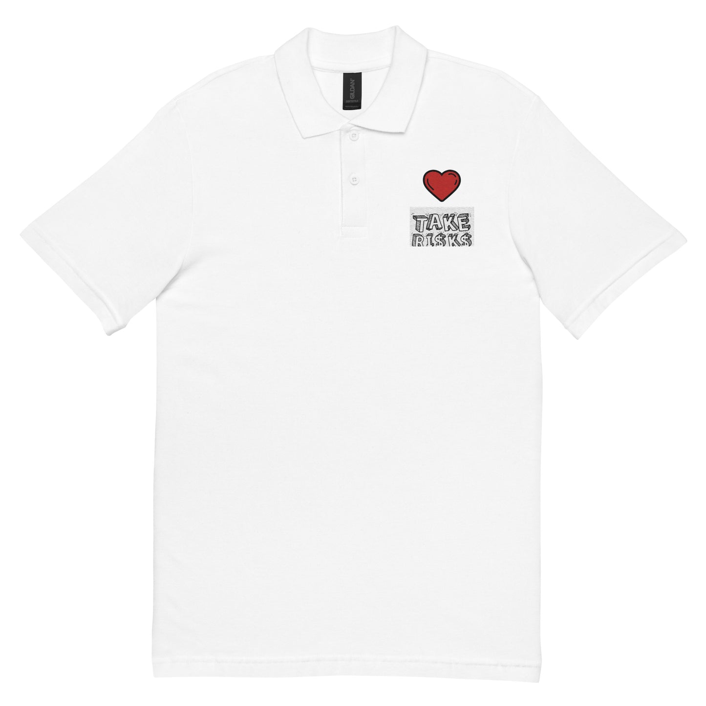 Unisex pique polo shirt