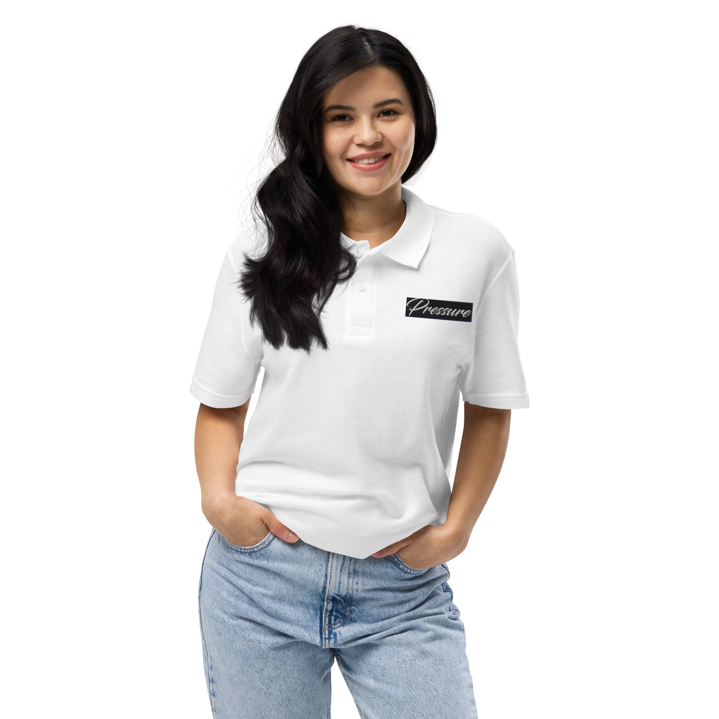 Unisex pique polo shirt