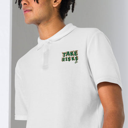 Unisex pique polo shirt